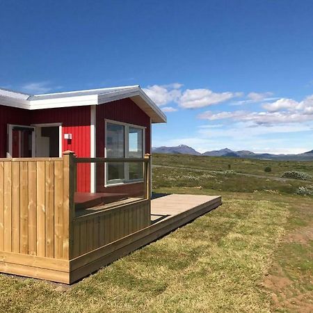 Blue View Cabin 1B With Private Hot Tub Reykholt  Dış mekan fotoğraf
