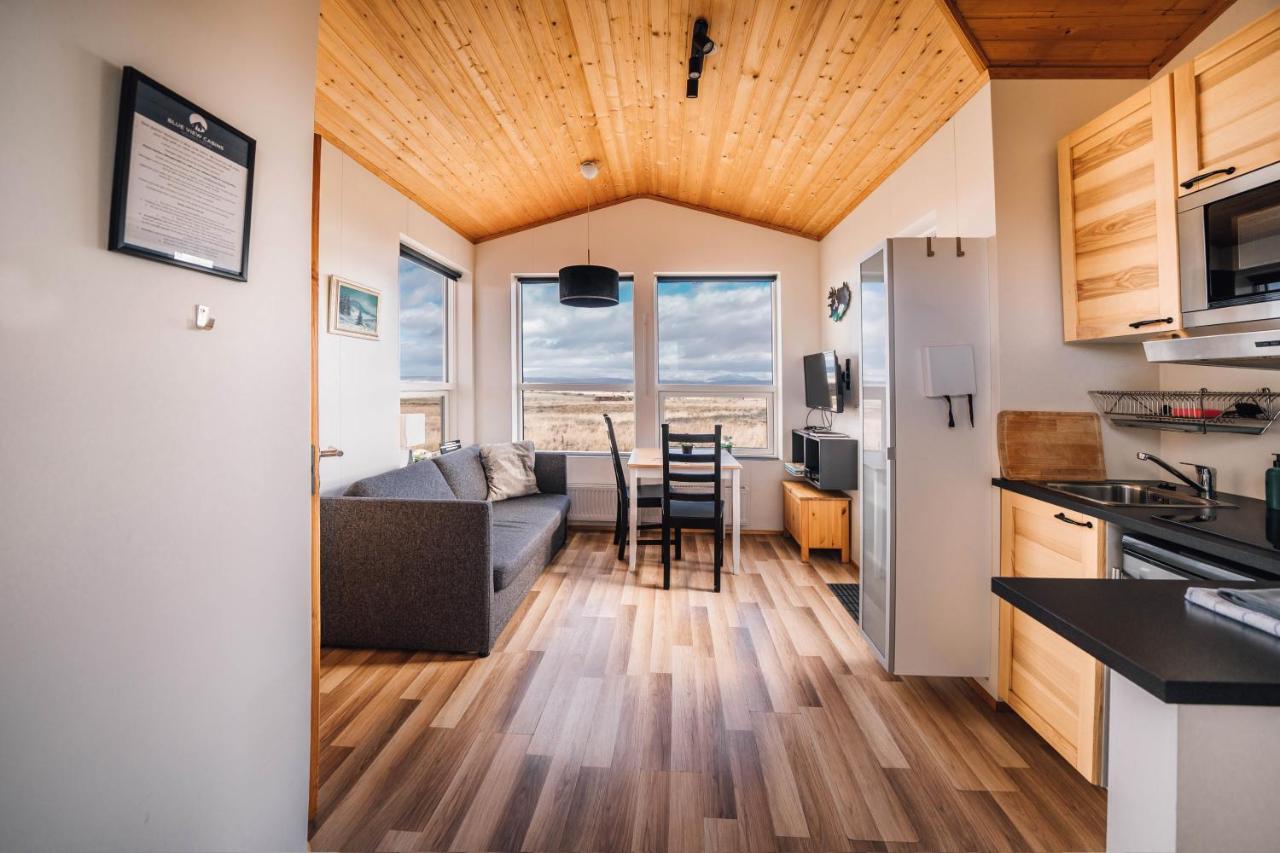 Blue View Cabin 1B With Private Hot Tub Reykholt  Dış mekan fotoğraf