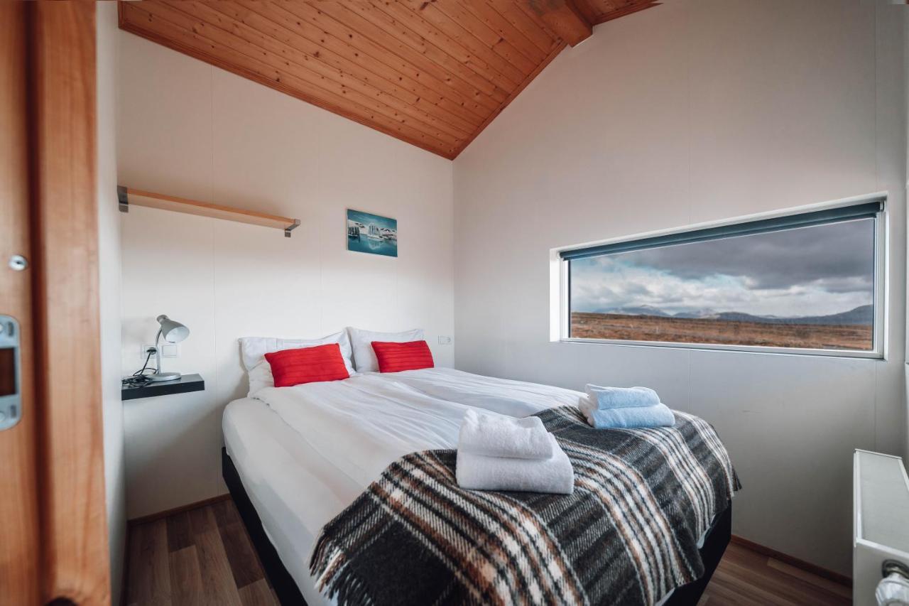Blue View Cabin 1B With Private Hot Tub Reykholt  Dış mekan fotoğraf