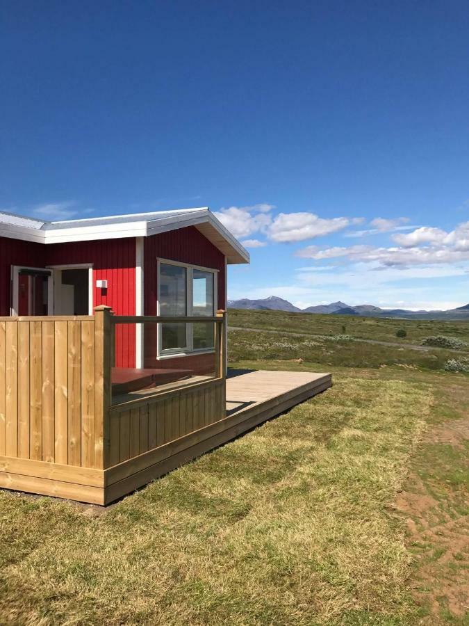 Blue View Cabin 1B With Private Hot Tub Reykholt  Dış mekan fotoğraf